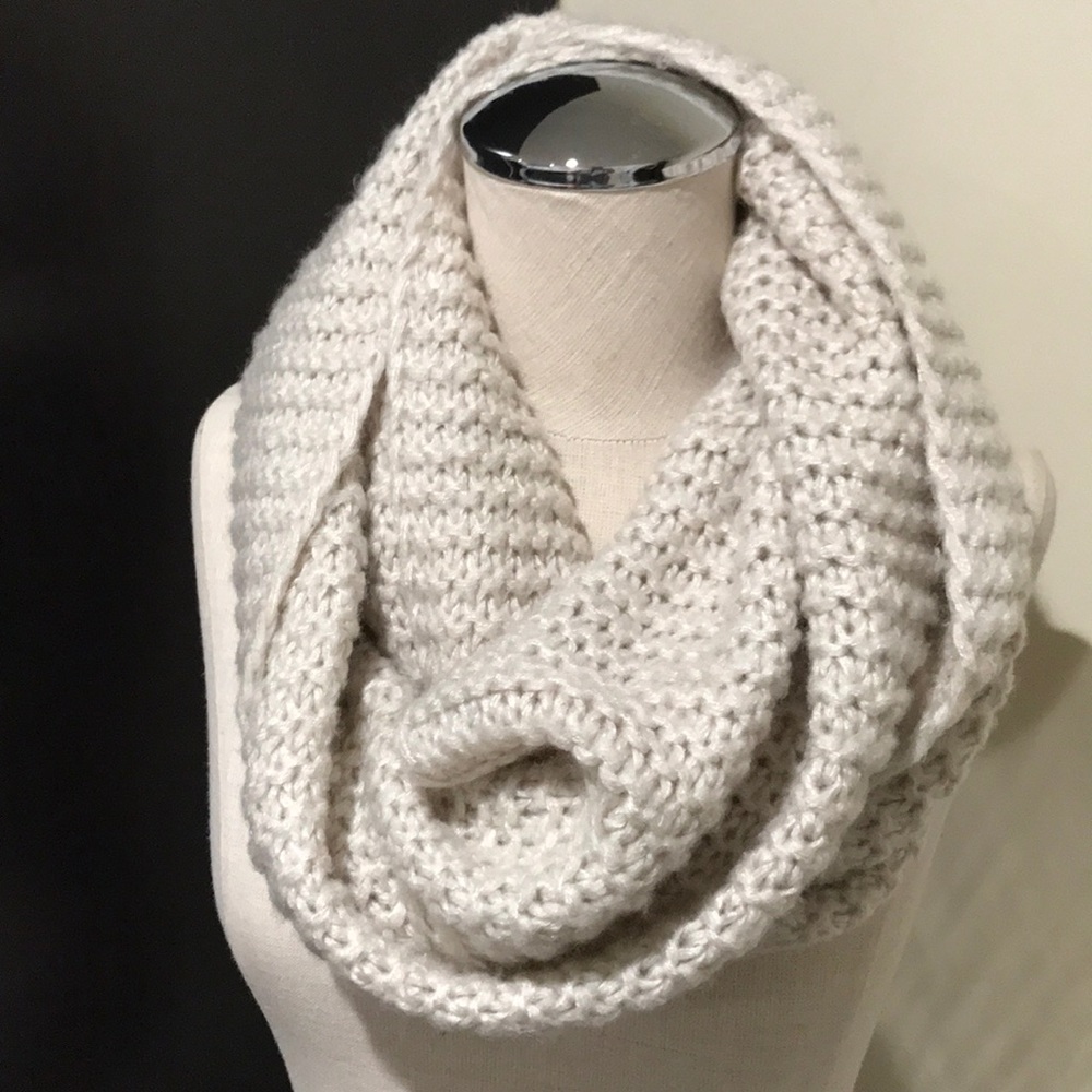 Knit Wrap/ Infinity Scarf - Picture 2 of 3